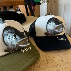 Fish Caps, Men's Fish Trucker Hat